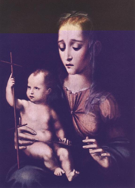 MORALES, Luis de Madonna with the Child sh Germany oil painting art